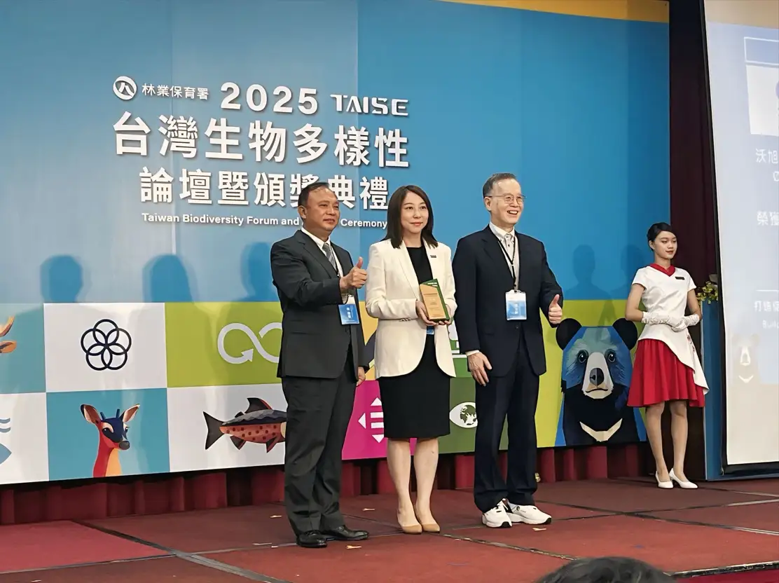 沃旭能源獲 2025 台灣生物多樣性獎銀獎　首家獲獎離岸風電企業 打造促進海洋生態保育的離岸風場