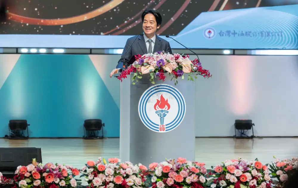 賴清德出席台灣中油 80 週年慶典　強調能源韌性與 AI 轉型