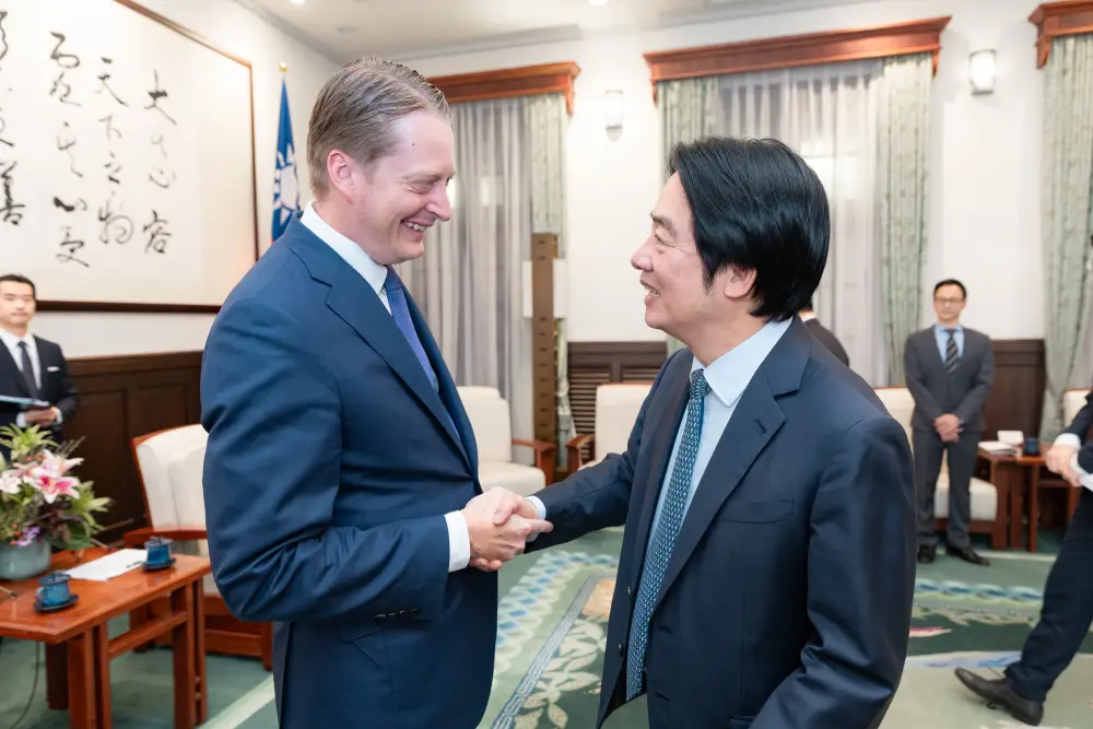賴清德總統接見布魯金斯研究院訪團　盼深化臺美 AI 與科技安全合作