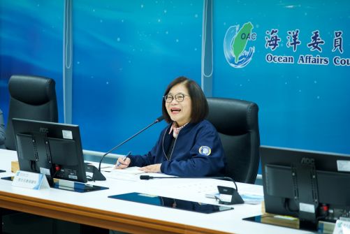 The new chairperson of the Ocean Affairs Council, Bi-Ling Kuan, took the oath of office on January 31st